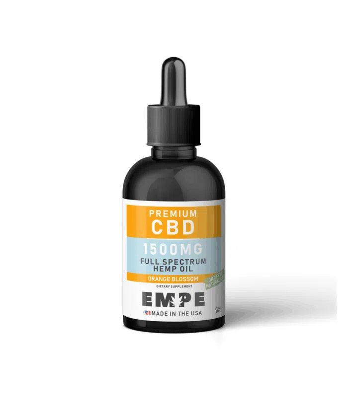 CBD Tincture Orange Blossom Full Spectrum 1500mg