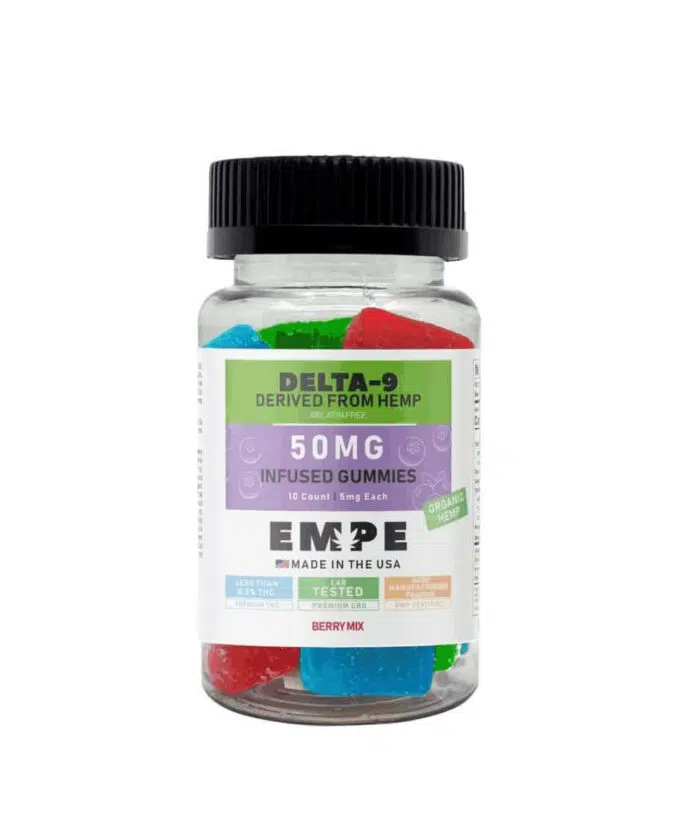 Delta-9 Gummies 50mg Berry Mix